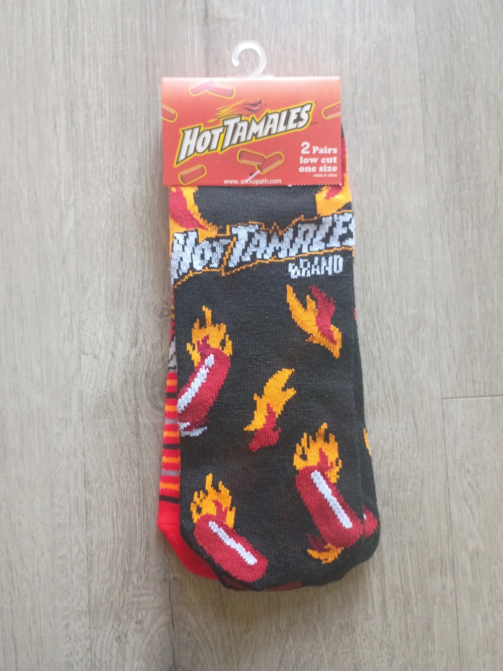 Hot Tamales Crew Socks